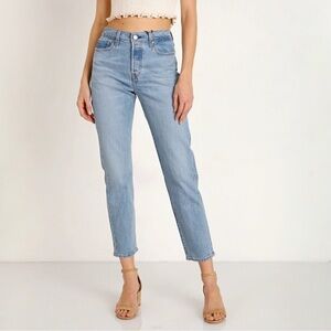 Levi’s W24 Wedgie Icon Fit Jeans Bright Side High Rise Light Wash Women’s
